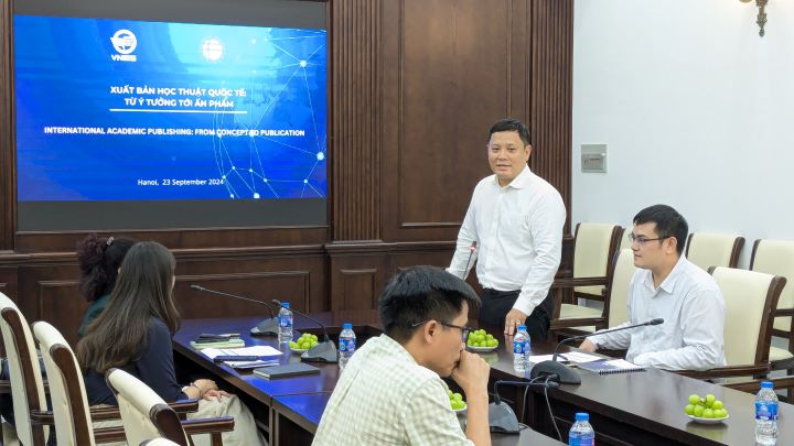 Seminar Xuất bản học thuật quốc tế: Từ ý tưởng tới ấn phẩm